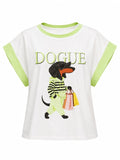 T- Shirt Dogue Green