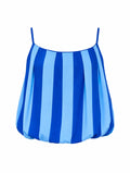 Ballon Top Stripe Blue