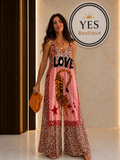 Italy Jumpsuit Salmon
