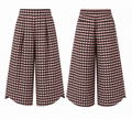 Pant Vicky Gingham Brown