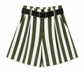 Short Stripe Green /White Italy