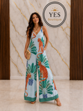Italy Jumpsuit Blue