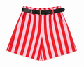 Stripe Italy Short Red/Pink
