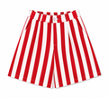 Short Stripe Red/White Italy