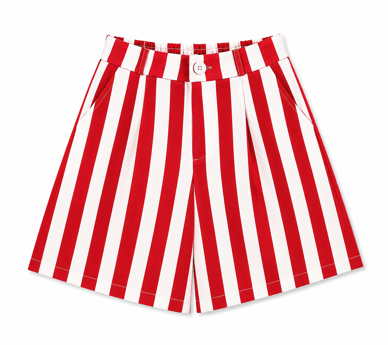 Short Stripe Red/White Italy