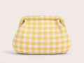 Gingham Cloud Clutch